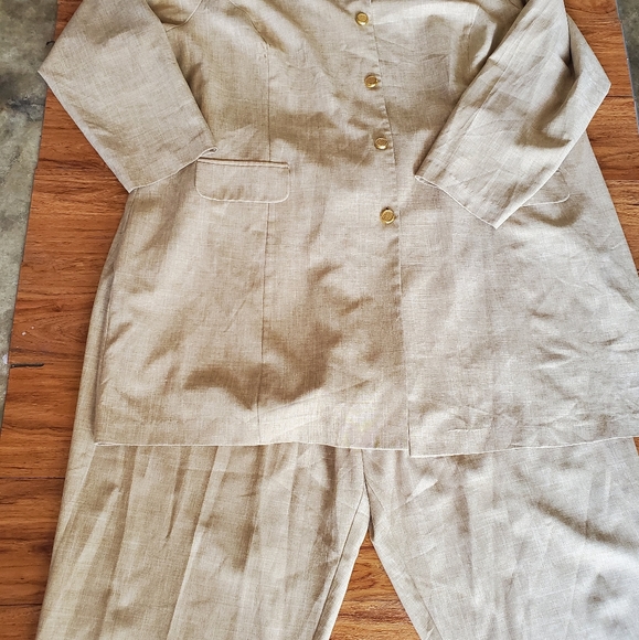 Main Street Classics 2 Piece Pants sz 22w - Picture 1 of 6